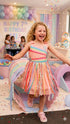 Rainbow Shooting Star Sequin Dress
