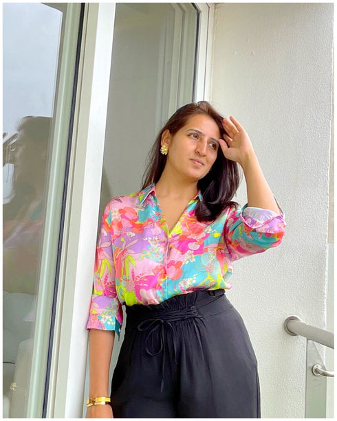 Hawaiian Button-Down Shirt