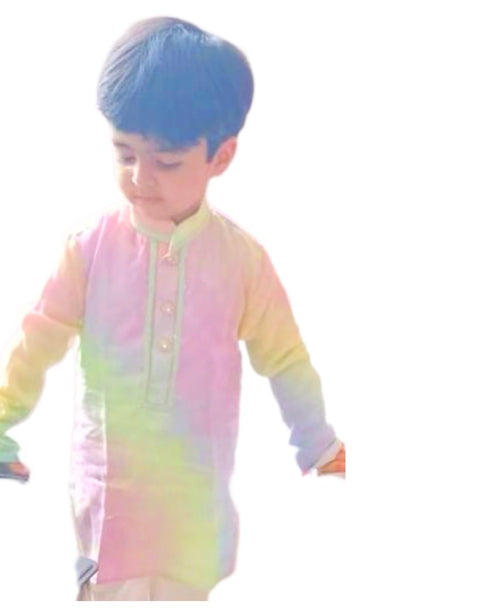 Tie Dye kurta set for Boys