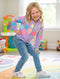 Lavender Star Sequin Bomber Jacket