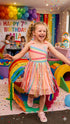 Rainbow Shooting Star Sequin Dress