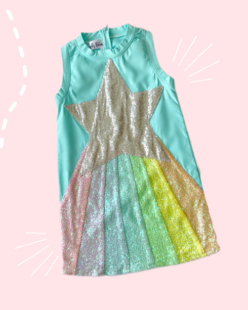 Starry Rainbow Dress