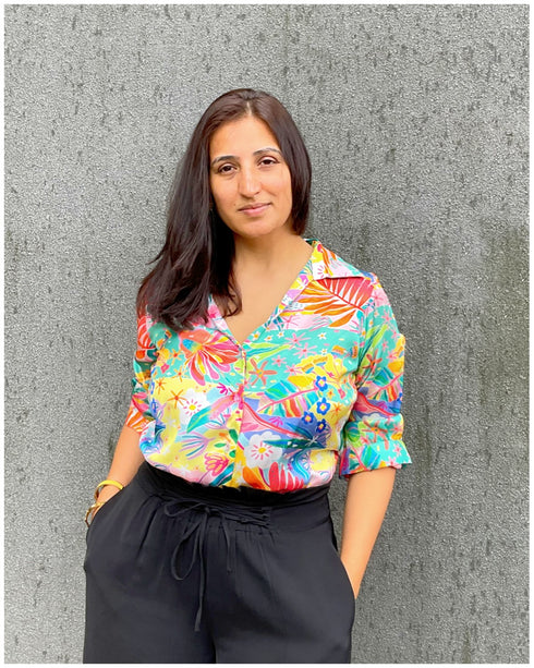 Tropical Button Down Shirt