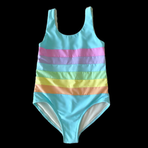 Rainbow Stripes Swimsuit