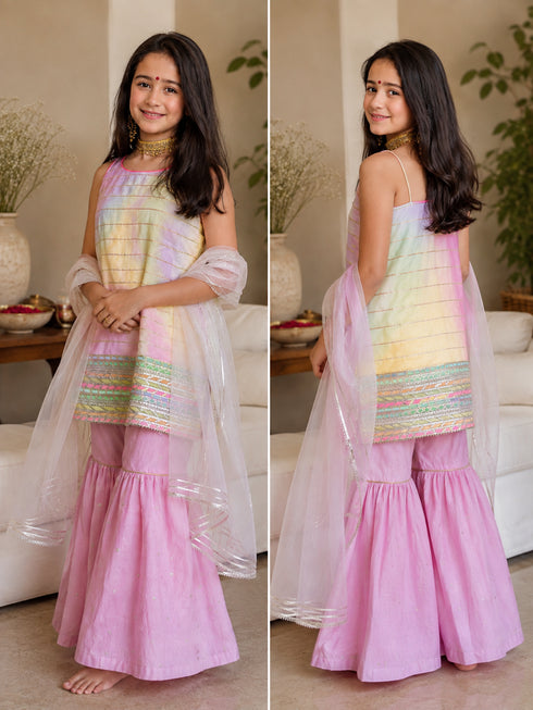 Princess Tie Dye tie up dress