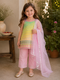 Princess Tie Dye tie up dress