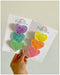 Sun Catcher Heart Hair Clips