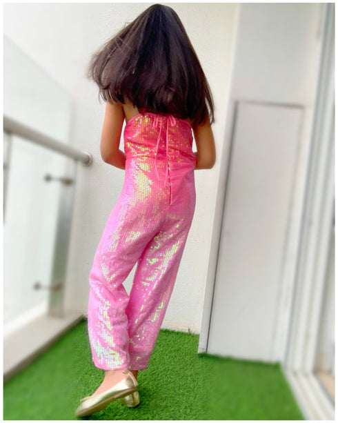 Pretty in Pink Jumpsuit