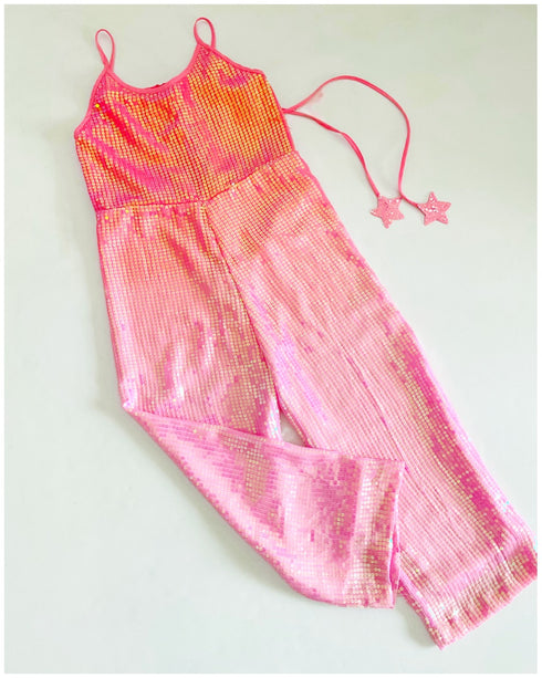 Pretty in Pink Jumpsuit