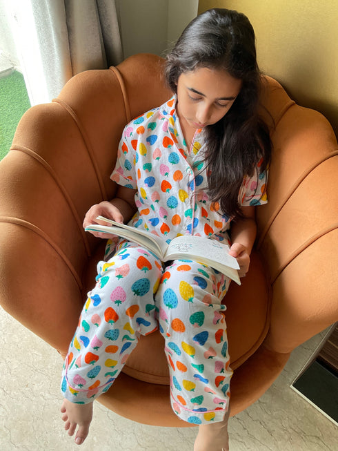 Strawberries Pajamas