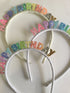 Headband : Happy Birthday
