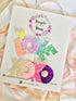 Hair clips set of 2 : LOVE & XOXO