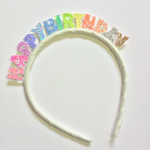 Headband : Happy Birthday