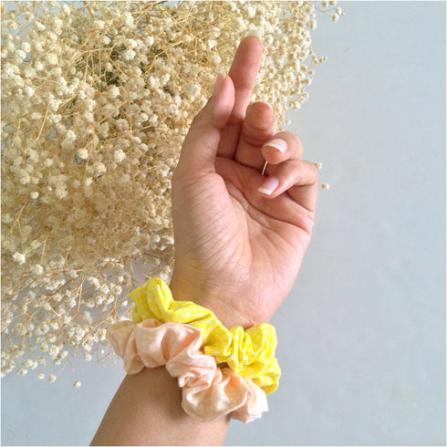 Spotted Scrunchies