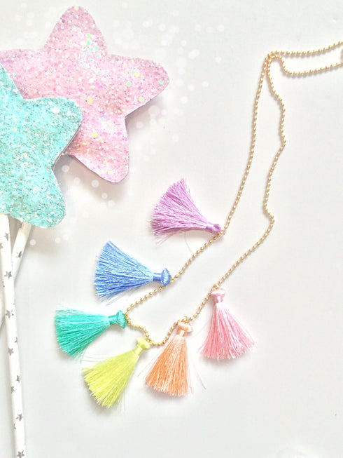 Spring Rainbow Necklace