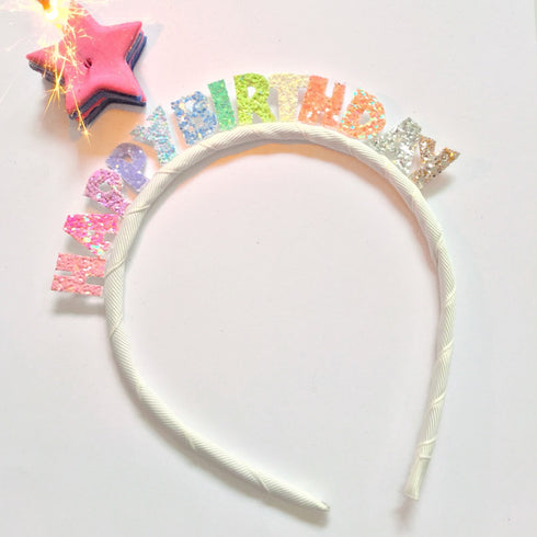 Headband : Happy Birthday